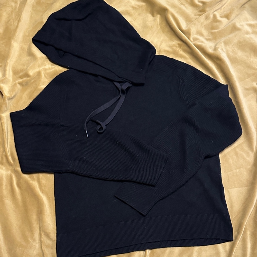 rag & bone Black Hoodie Sweatshirt